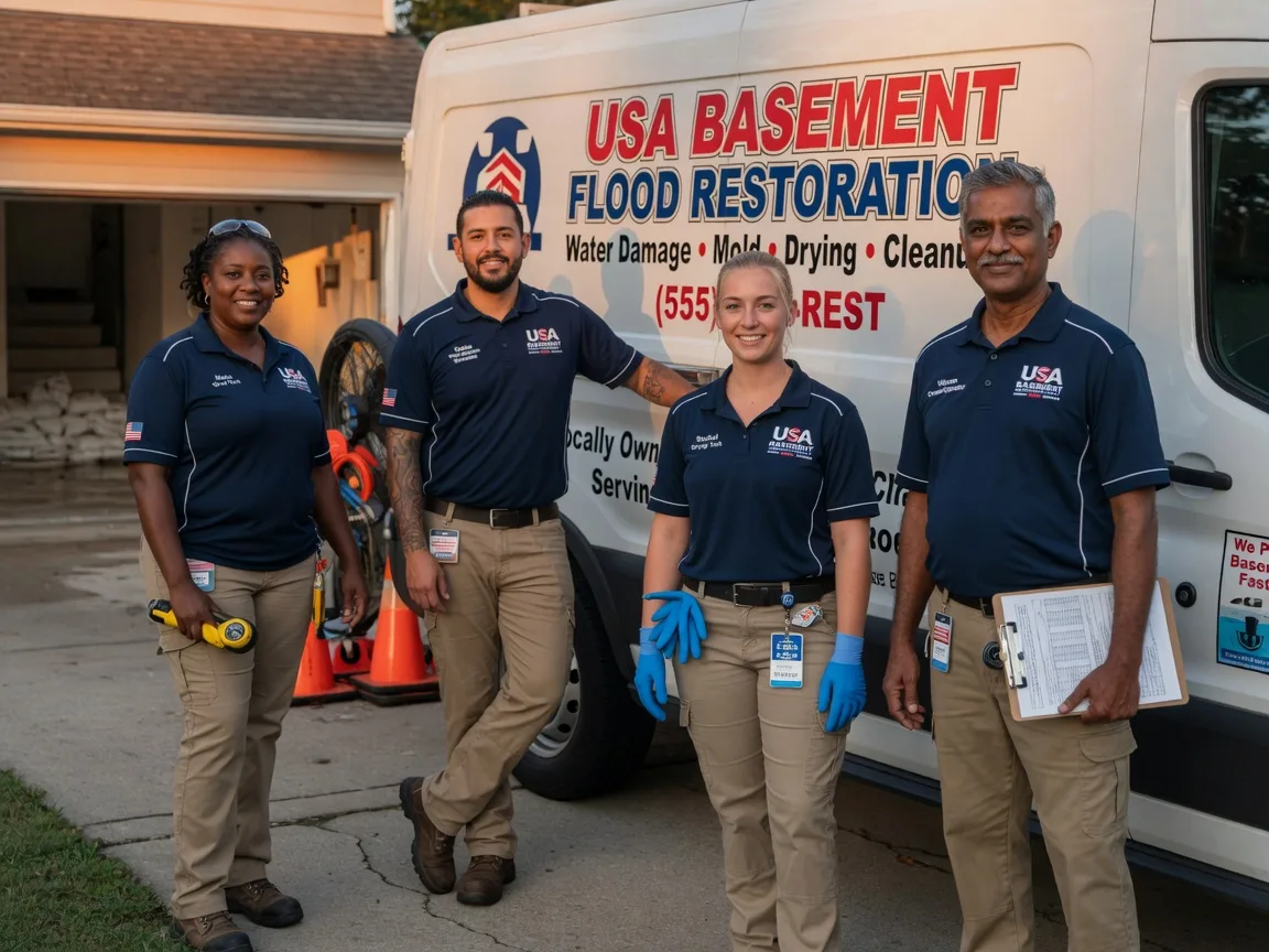 Basement Flood Cleanup company in Jamesville, VA